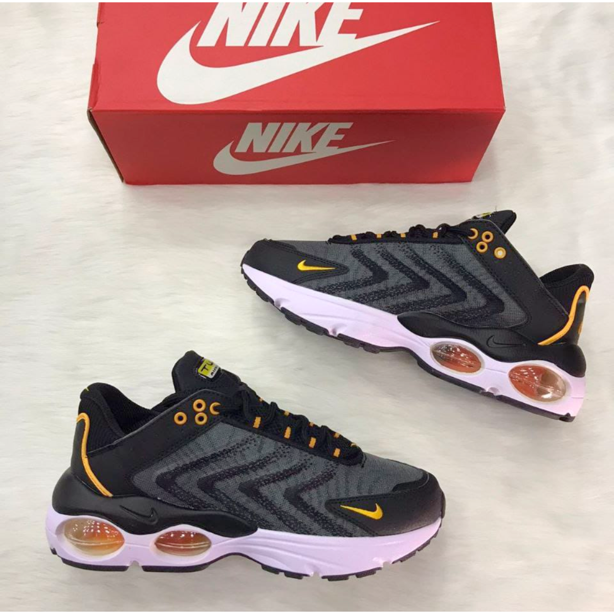 tenis nike air max tailwind original hombre color negro gris Comprar tienda onlineshoppingcenterg Colombia centro de compras en linea